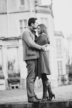 Romantic engagement photography