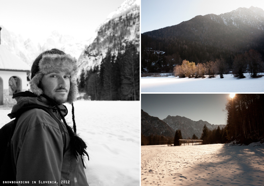 Snowboarding, Slovenia Photo