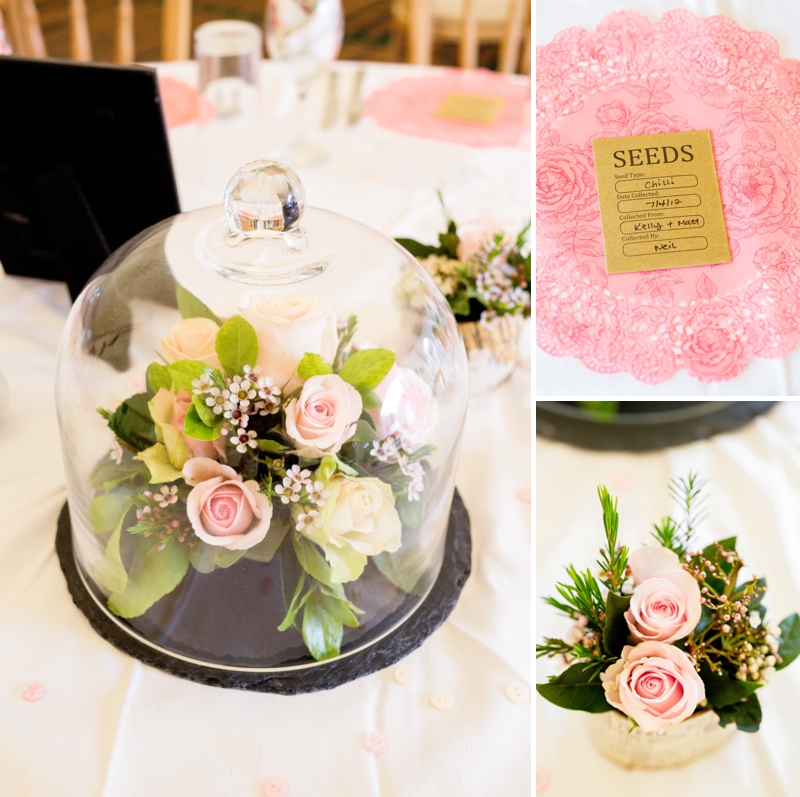  wedding car Bentley Pink table decorations 