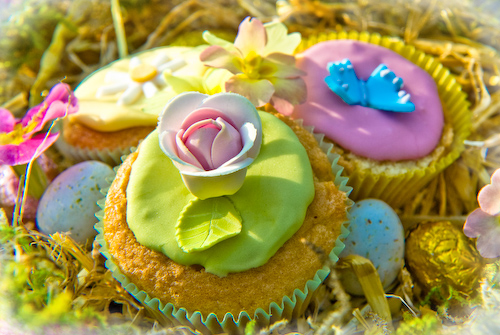 Easter Cup Cakes, Dorset
