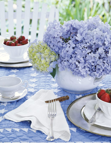 Hydrangea Centre Piece