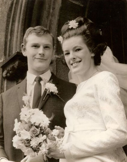 1968 Sixties Vintage Wedding, Lancashire