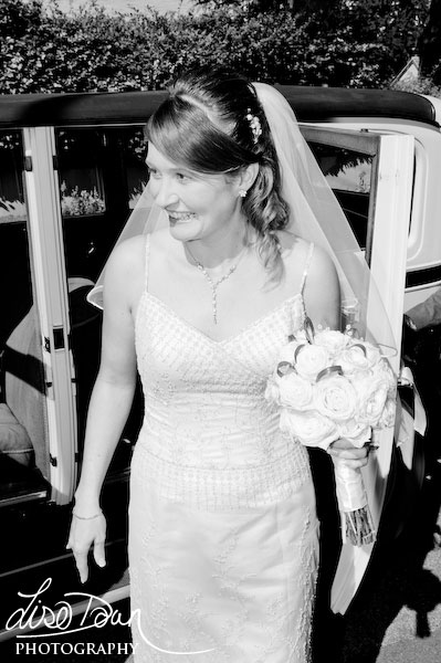 The Bride arrives!