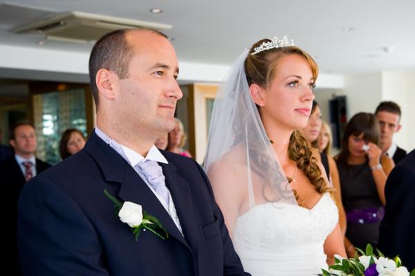 Wedding Ceremony, exchanging vows