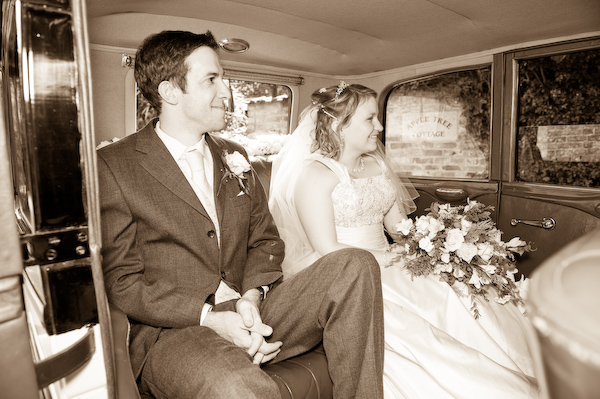 Vintage Wedding Car