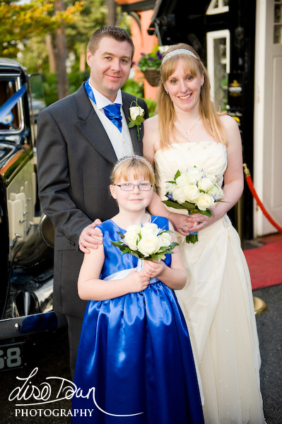 Bride, Groom and Bridesmaid