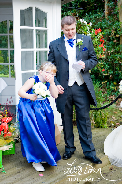 Speeches, Bournemouth wedding