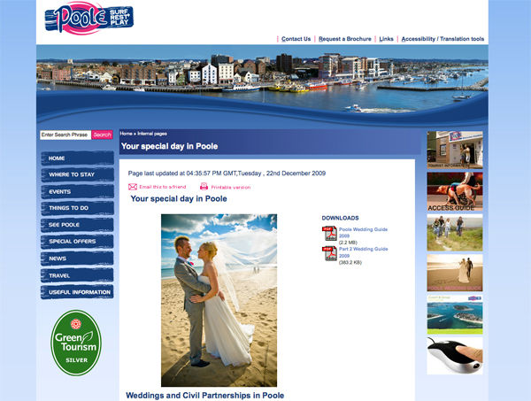 Your wedding day in Poole Your wedding day in Poole