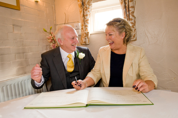 Signing the Register