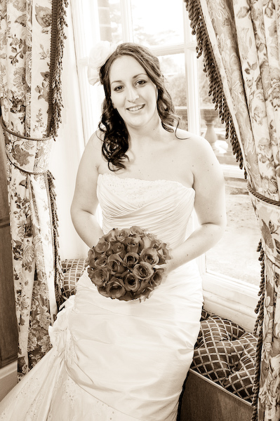 Bride by the window Bride by the window