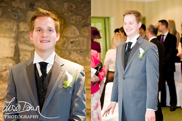 Groom awaiting Groom awaiting