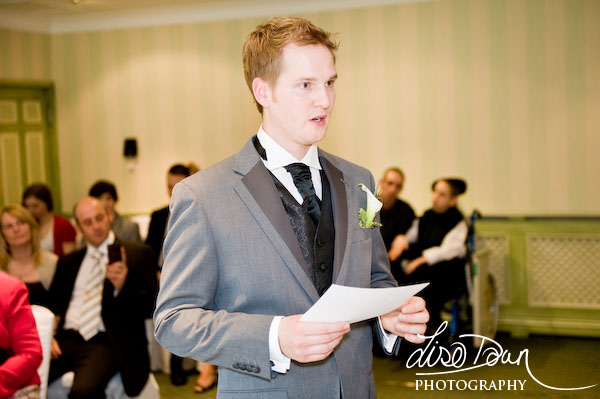 Reading from the Groom Reading from the Groom