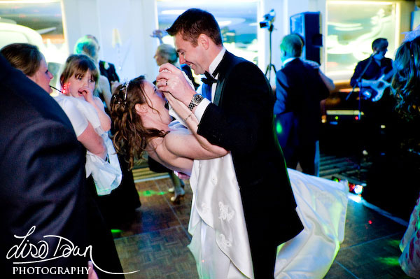 Bride and Groom on the Dance floor Bride and Groom on the Dance floor