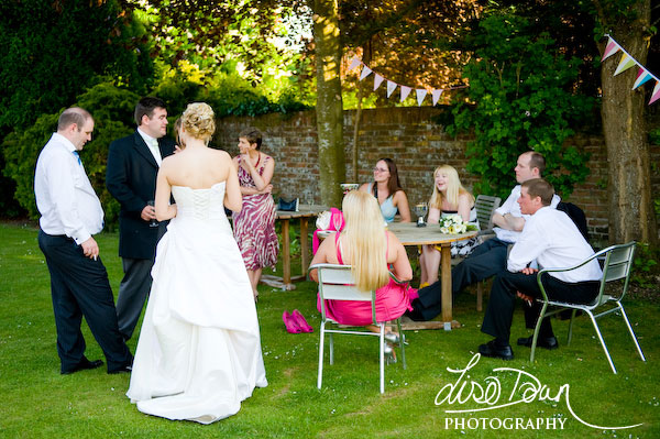 Guests in the garden Guests in the garden