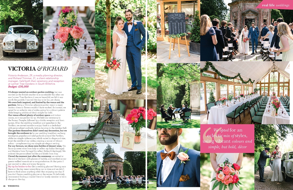 Larmer Tree Wedding Photographer