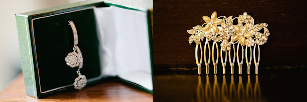 Vintage wedding jewellery