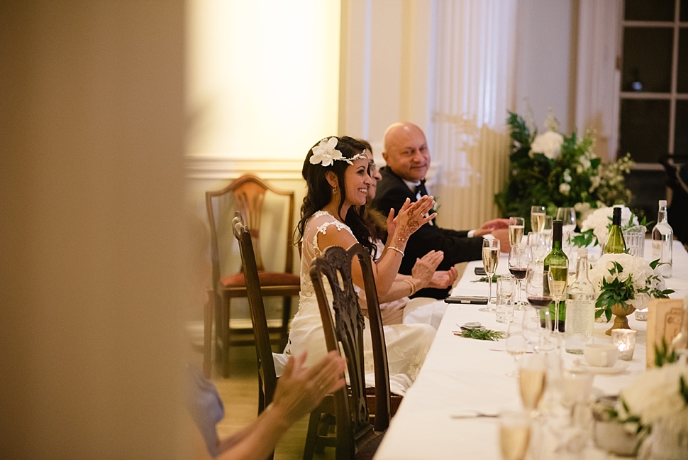 Wedding speeches bath