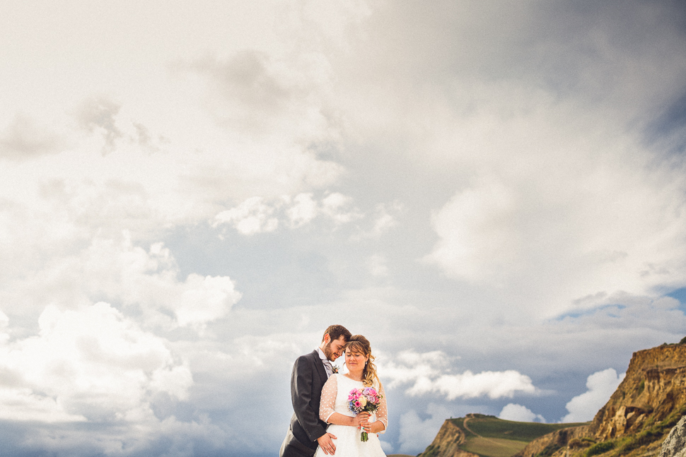 Quirky Beach Wedding Bridport Dorset Lisa Dawn Wedding Photography