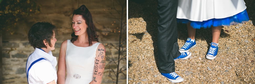 alternative barn wedding