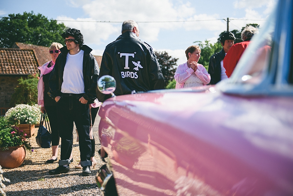 Alternative fifties wedding