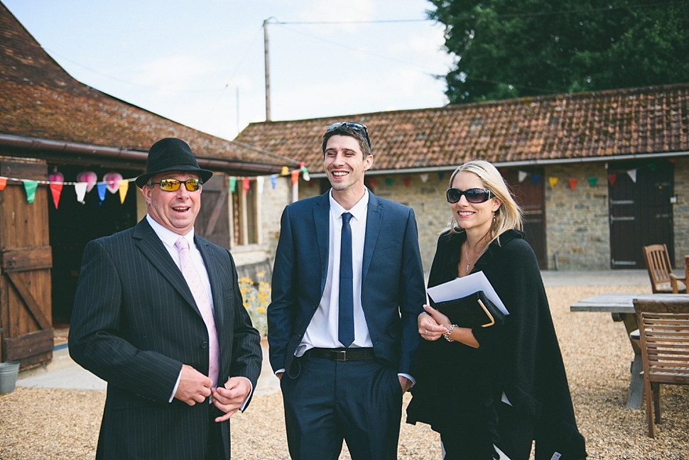 barn wedding dorset