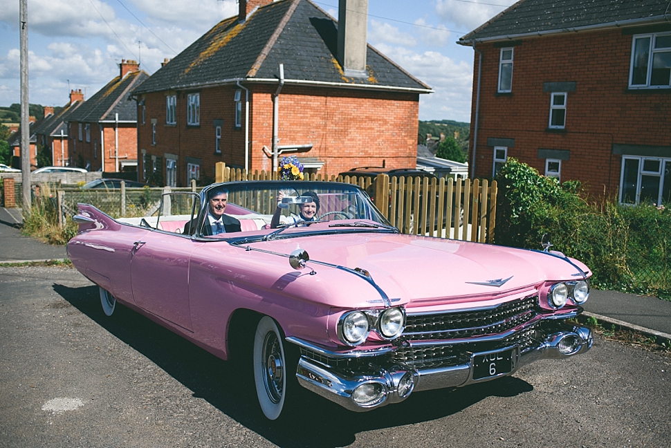 Cadallac wedding car