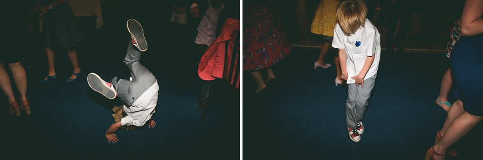 Evening wedding