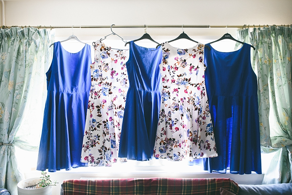 Fifties bridesmaid dresses