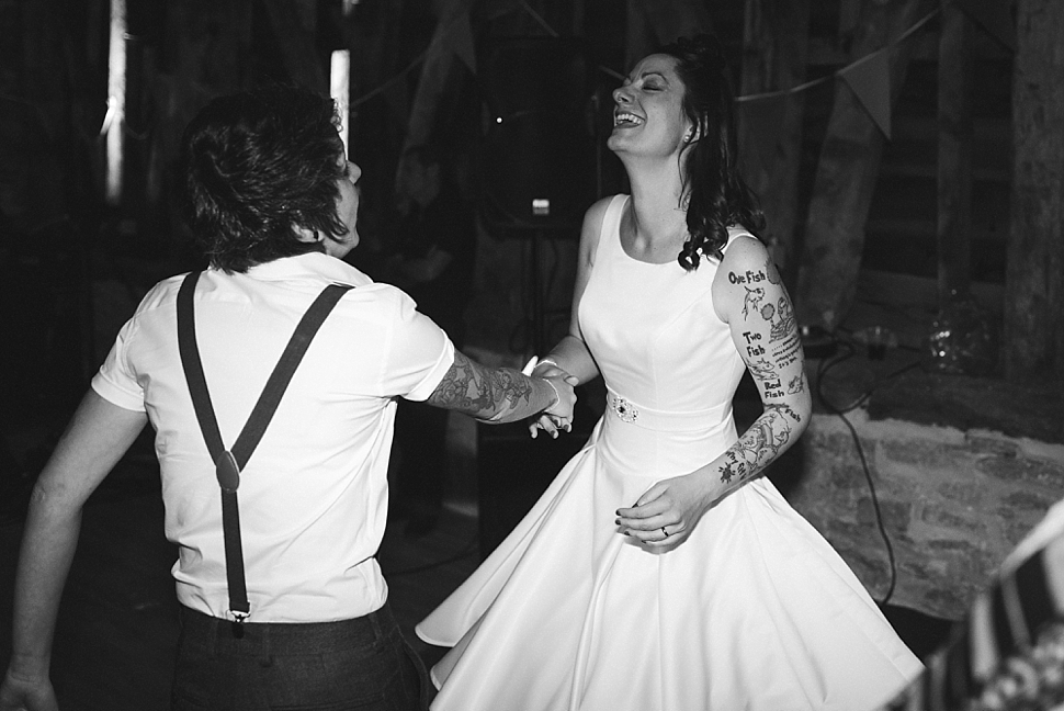 first dance tatooed brides