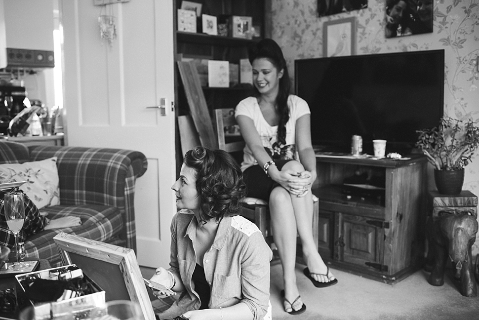 Getting ready photo