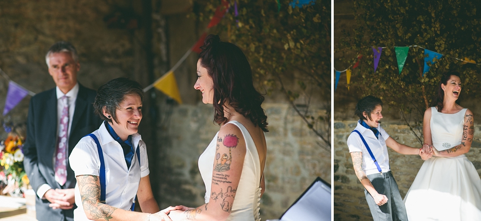 just married stockbridge farm barn