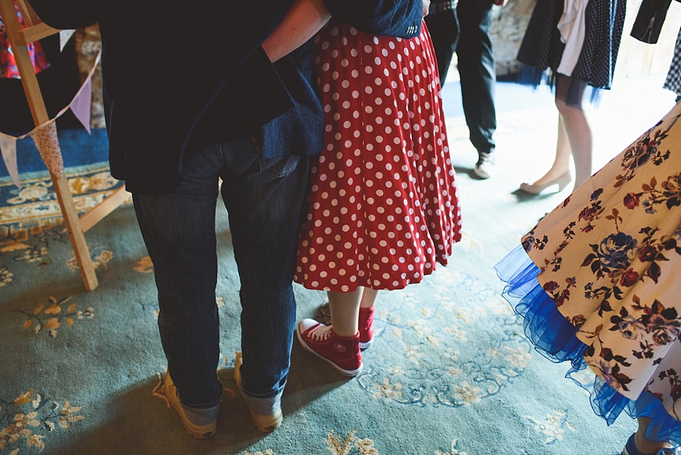 polka dot wedding