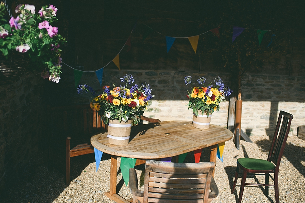 Rainbow wedding