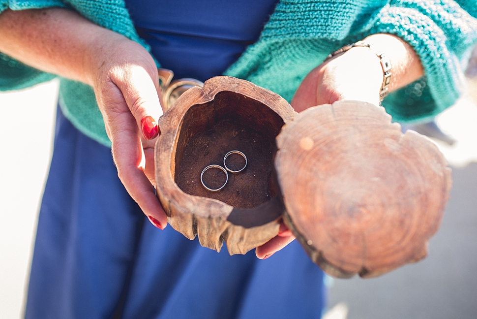 Rustic ring box