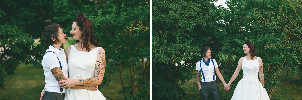 Tatooed fifties brides