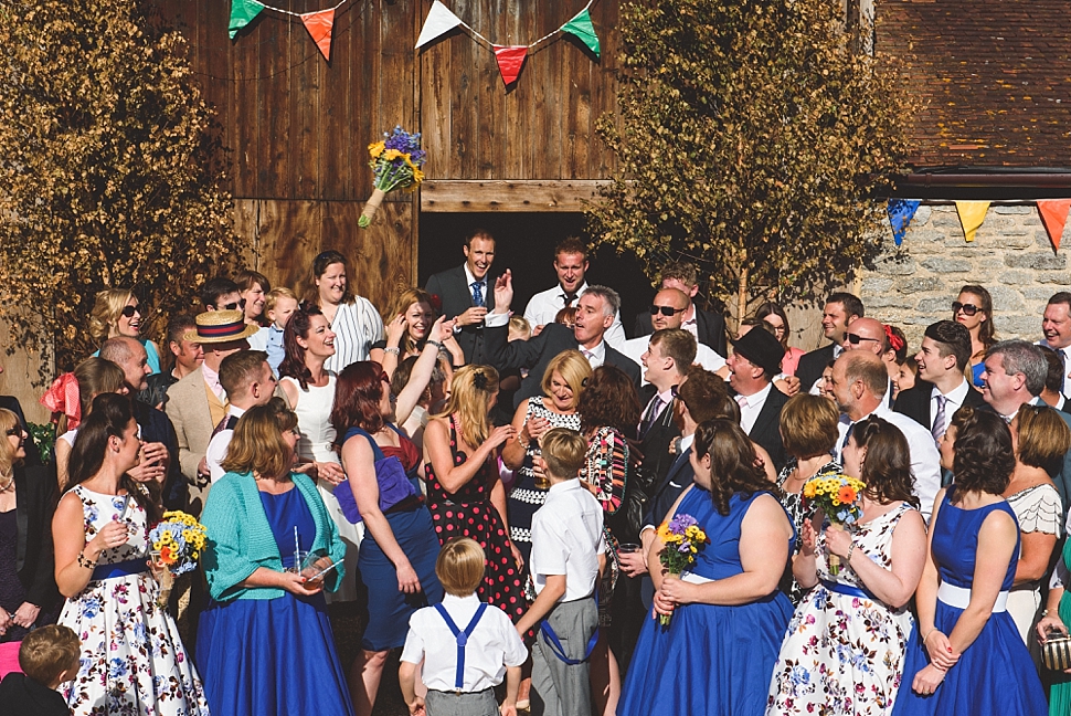 Throw the bouquet