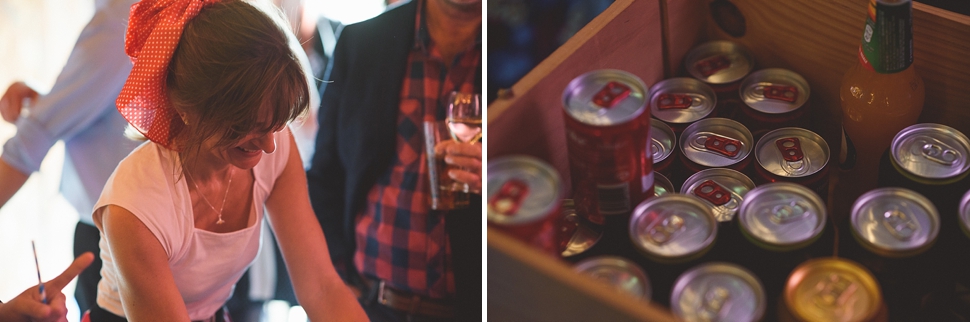 Wedding drinks